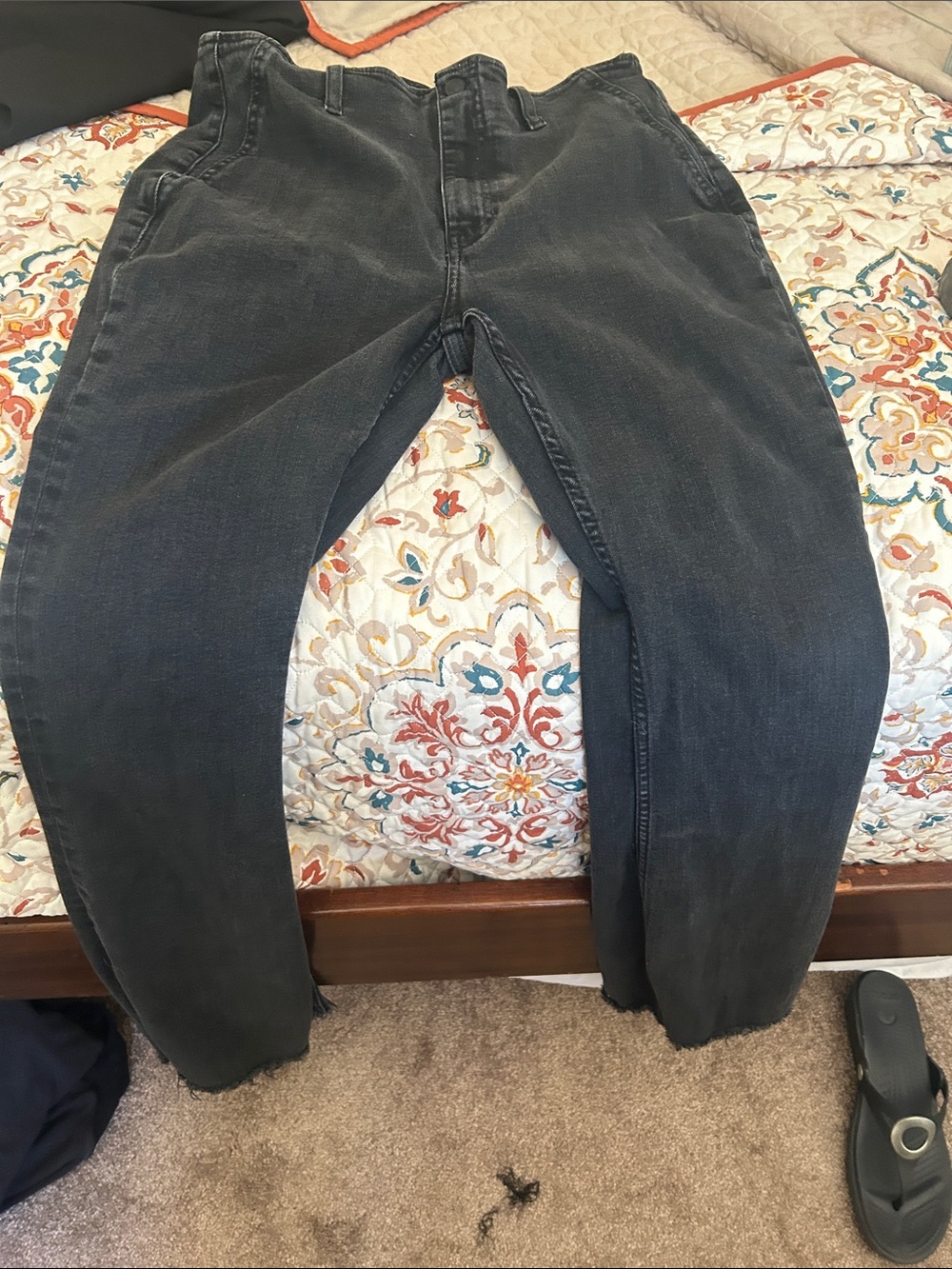 We The Free Black Boot Cut Jeans for Women